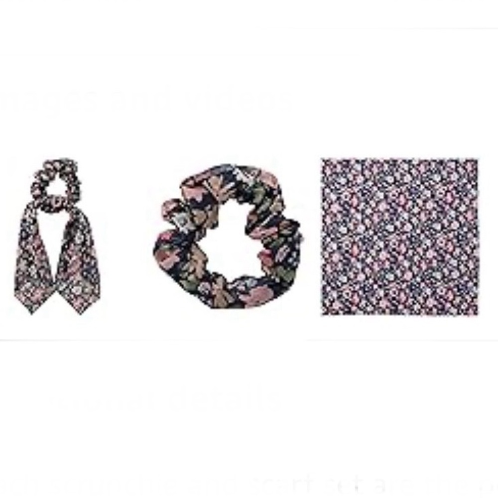 Karma Scrunchie and Scarf Set - #1049 - Picture 3 of 3